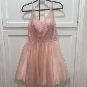 Dancing Queen - 3266 Sequin Embellished A-Line Cocktail Dress M. worn once.